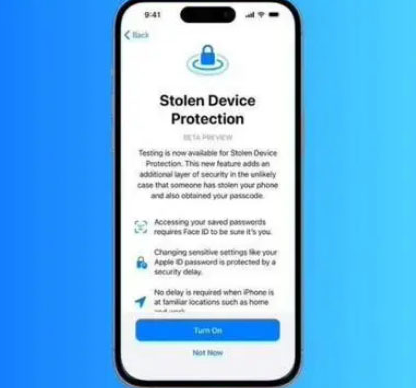 太仆寺苹果授权维修店分享被盗设备保护功能开启方法 