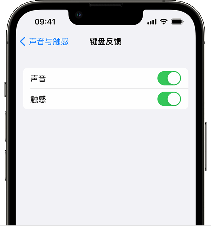 太仆寺苹果14维修店分享如何在 iPhone 14 机型中使用触感键盘 