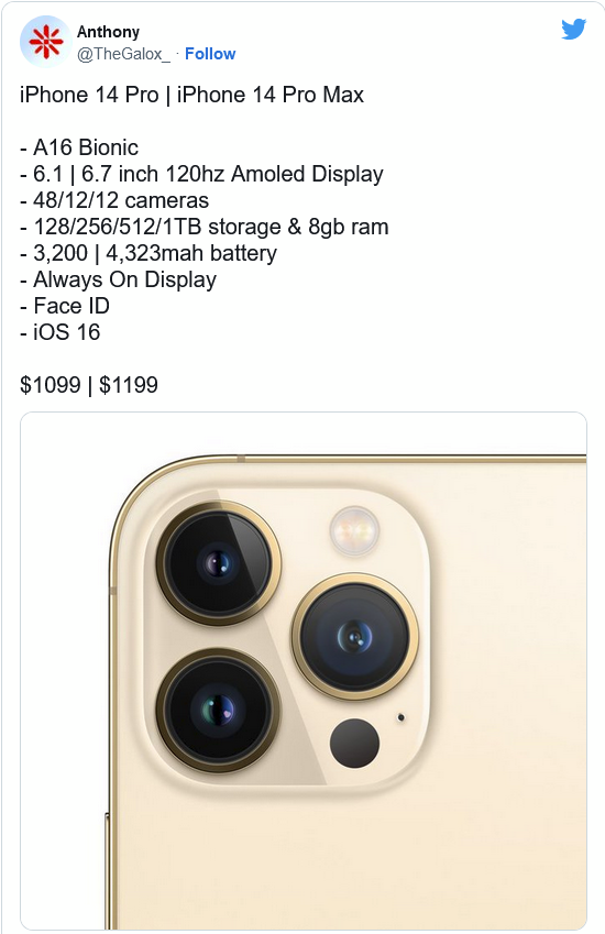 太仆寺苹果14维修分享iPhone 14全系涨价 
