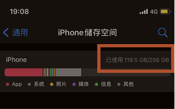 太仆寺苹果13维修分享iPhone13如何查看剩余内存 