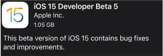 太仆寺苹果手机维修分享如何升级到iOS15.0 beta5 